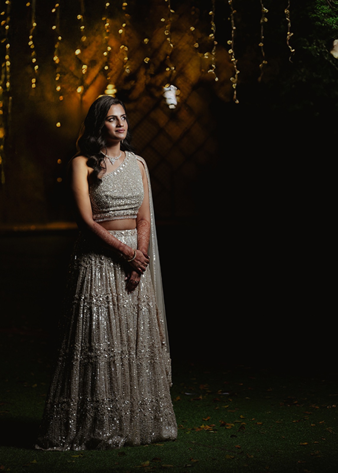 Wedding portrait photographed by Leading Lines Photography